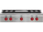 Wolf 36” Gas Rangetop - 4 Burners/Griddle NATIONWIDE SHIPPING!