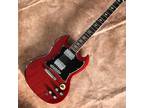 Custom Shop Angus Young S G Red Electric Guitar HH pickup Chrome plated hardware
