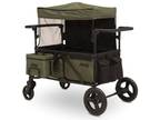 Jeep Deluxe Wrangler Stroller Wagon with Cooler Bag and Parent Organizer