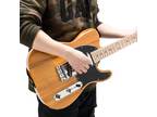 GTL Maple Fingerboard electric guitar (Transparent Yellow)+Bag+Strap+...NEW