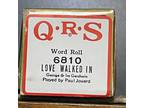 LOVE WALKED IN - QRS - mint never played - Gershwin Bros. comp.