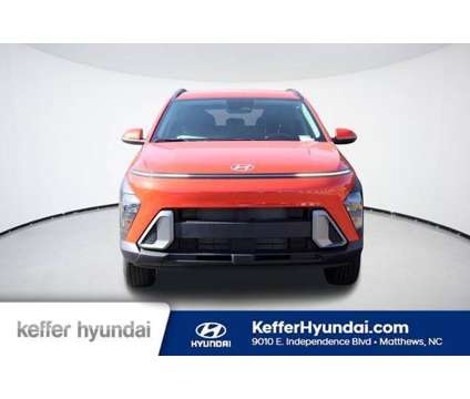 2024 Hyundai Kona SEL is a Orange 2024 Hyundai Kona SEL SUV in Matthews NC