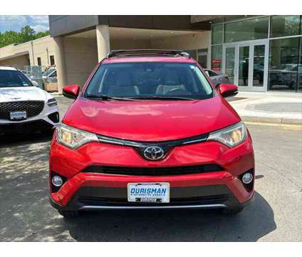 2017 Toyota RAV4 XLE is a Red 2017 Toyota RAV4 XLE SUV in Bowie MD