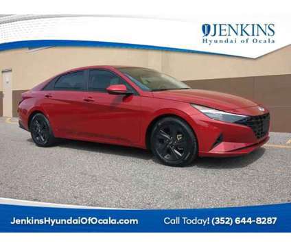 2021 Hyundai Elantra SEL is a Red 2021 Hyundai Elantra Sedan in Ocala FL