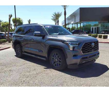 2023 Toyota Sequoia Platinum is a Grey 2023 Toyota Sequoia Platinum Car for Sale in Gilbert AZ