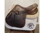 17.5" Antares Classique Saddle - 2012 - 2AA Flaps - 4.75" dot to dot