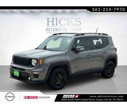 2020UsedJeepUsedRenegade is a Grey 2020 Jeep Renegade Car for Sale in Corpus Christi TX