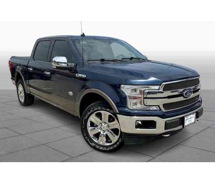 2018UsedFordUsedF-150Used4WD SuperCrew 5.5 Box is a Blue, Grey 2018 Ford F-150 Car for Sale in Kingwood TX