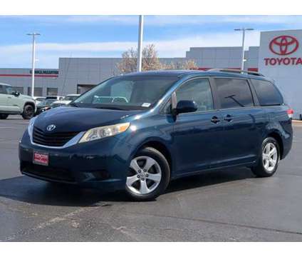 2012 Toyota Sienna LE is a Blue 2012 Toyota Sienna LE Car for Sale in Naperville IL