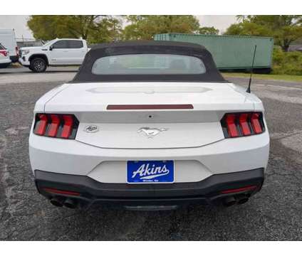 2024 Ford Mustang EcoBoost Premium is a White 2024 Ford Mustang EcoBoost Car for Sale in Winder GA