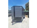 2023 Rock Solid Cargo Used 7x16 TA Enclosed Trailer w/ Ramp