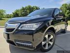 2016 ACURA MDX Premium Black, Third Row, Clean Title, Back Up Cam