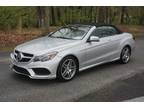 2016 Mercedes-Benz E Class Silver, 97K miles