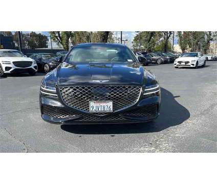 2024 Genesis G80 3.5T **CERTIFIED** is a Black 2024 Genesis G80 3.8 Trim Sedan in Corona CA