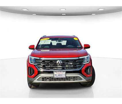 2024 Volkswagen Atlas Cross Sport 2.0T SEL is a Red 2024 Volkswagen Atlas SUV in Folsom CA