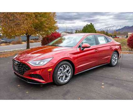 2023 Hyundai Sonata SEL is a Red 2023 Hyundai Sonata Sedan in Lindon UT