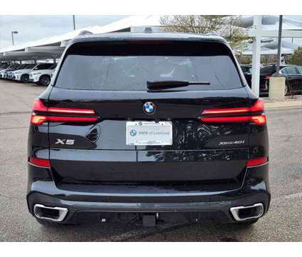 2025 BMW X5 xDrive40i is a Black 2025 BMW X5 4.6is SUV in Loveland CO