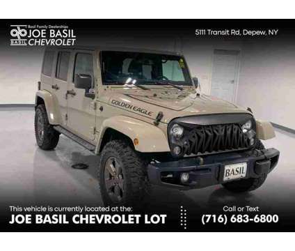 2018 Jeep Wrangler JK is a Gold 2018 Jeep Wrangler SUV in Depew NY