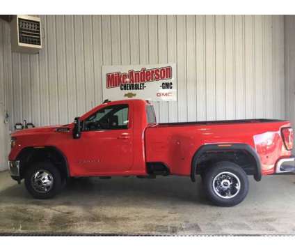 2023 GMC Sierra 3500HD SLE is a Red 2023 GMC Sierra 3500 SLE Truck in Logansport IN