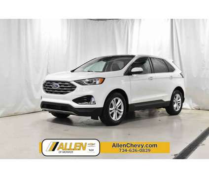 2020 Ford Edge SEL is a White 2020 Ford Edge SEL SUV in Monroe MI