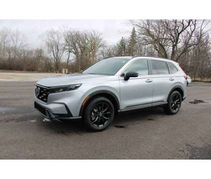 2024 Honda CR-V Hybrid Sport-L eCVT is a Silver 2024 Honda CR-V Hybrid in Bay City MI