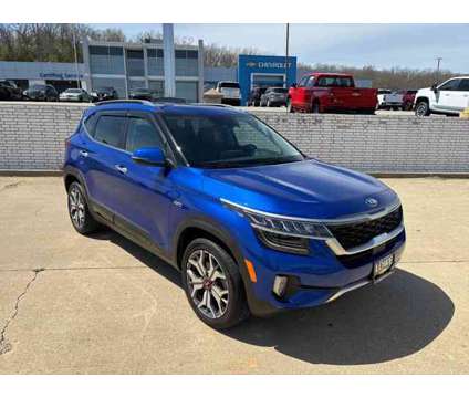 2021 Kia Seltos SX is a Blue 2021 SX SUV in Waynesville MO