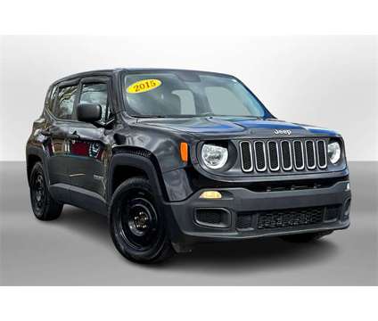 2015 Jeep Renegade Sport is a Black 2015 Jeep Renegade Sport Car for Sale in Durand MI