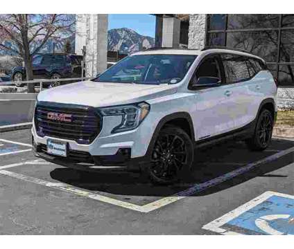 2024 GMC Terrain SLT is a White 2024 GMC Terrain SLT SUV in Boulder CO