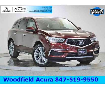 2017 Acura MDX 3.5L SH-AWD w/Technology Package is a Red 2017 Acura MDX 3.5L SUV in Hoffman Estates IL