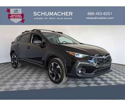 2024 Subaru Crosstrek Limited is a Black 2024 Subaru Crosstrek 2.0i SUV in West Palm Beach FL