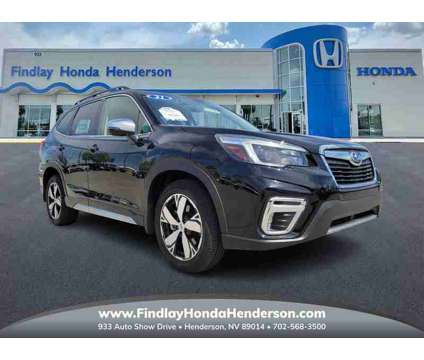 2021 Subaru Forester Touring is a Black 2021 Subaru Forester 2.5i Car for Sale in Henderson NV