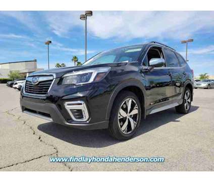 2021 Subaru Forester Touring is a Black 2021 Subaru Forester 2.5i SUV in Henderson NV