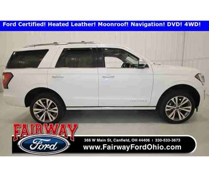 2021 Ford Expedition Platinum is a White 2021 Ford Expedition Platinum SUV in Canfield OH