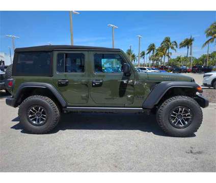 2024 Jeep Wrangler is a Green 2024 Jeep Wrangler SUV in Naples FL