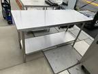 BK Resources S/S Work Table, w / Undershelf RTR# 4013723-04