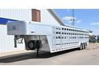 2021 Platinum 2021 Platinum 32' Triple Axle Stock Trailer Stock