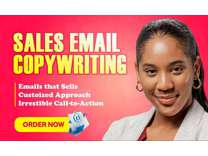 I will be your email writer, sales letter, cold email, newsletters, email conten