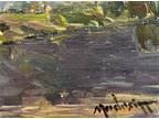 John Modesitt - Oil Painting - High Sierra Mountain Lake