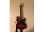 Fender Squier Strat Electric Guitar - Red