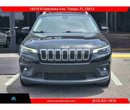 2019 Jeep Cherokee for sale is a Black 2019 Jeep Cherokee Car for Sale in Tampa FL