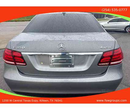2014 Mercedes-Benz E-Class for sale is a Grey 2014 Mercedes-Benz E Class Car for Sale in Killeen TX