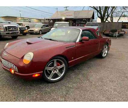 2004 Ford Thunderbird for sale is a Red 2004 Ford Thunderbird Car for Sale in Sherman TX