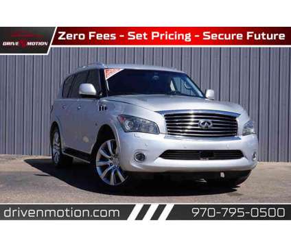 2014 INFINITI QX80 for sale is a Silver 2014 Infiniti QX80 Car for Sale in Greeley CO