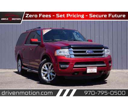 2017 Ford Expedition EL for sale is a Red 2017 Ford Expedition EL Car for Sale in Greeley CO