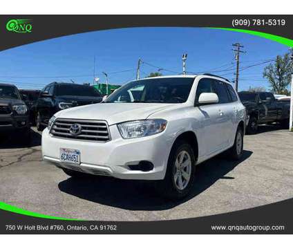 2008 Toyota Highlander for sale is a White 2008 Toyota Highlander Car for Sale in Ontario CA