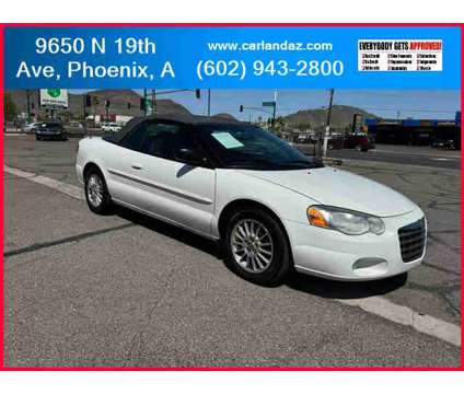 2004 Chrysler Sebring for sale is a White 2004 Chrysler Sebring Car for Sale in Phoenix AZ