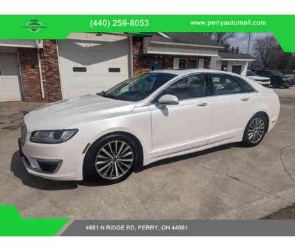 2017 Lincoln MKZ for sale is a White 2017 Lincoln MKZ Car for Sale in Perry OH