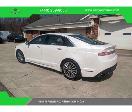 2017 Lincoln MKZ for sale is a White 2017 Lincoln MKZ Car for Sale in Perry OH