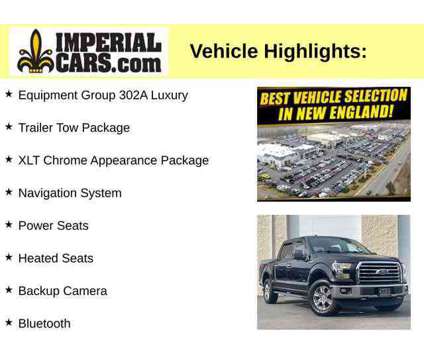 2016UsedFordUsedF-150 is a Black 2016 Ford F-150 XLT Car for Sale in Mendon MA