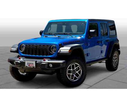 2024NewJeepNewWranglerNew4 Door 4x4 is a Blue 2024 Jeep Wrangler Car for Sale in Denton TX